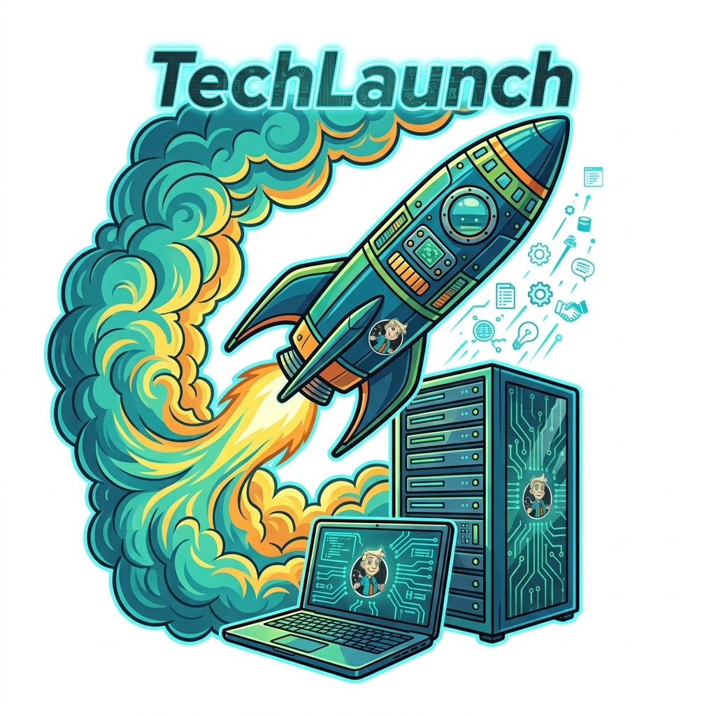 TechLaunch Mascot